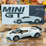 MINI GT 1/64 Bugatti Centodieci White LHD MGT00337-L