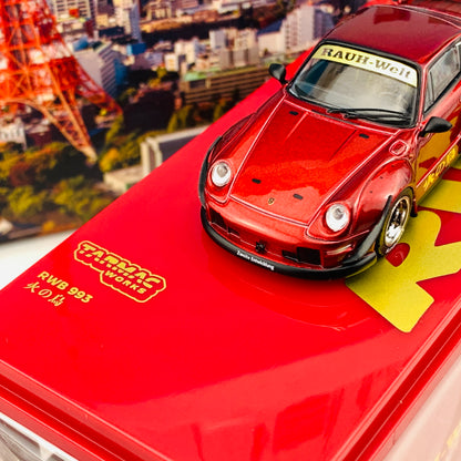 Tarmac Works 1/64 RWB 993 火の鳥 Firebird Singapore Special Edition T64-017-BF