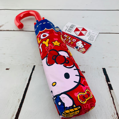 Hello Kitty Folding Umbrella with Storage Bag 90313