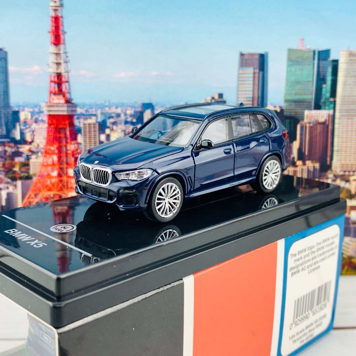 PARA64 1/64 BMW X5 (G05) Tanzanite Blue RHD PA-65182