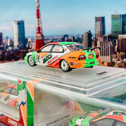 INNO64 1/64 HONDA ACCORD CD6 #14 JACCS JTCC 1996 IN64-CD6-JA96