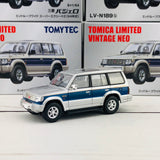 Tomica Limited Vintage Neo Mitsubishi Pajero Super Exceed Z (Silver/Blue) LV-N189b