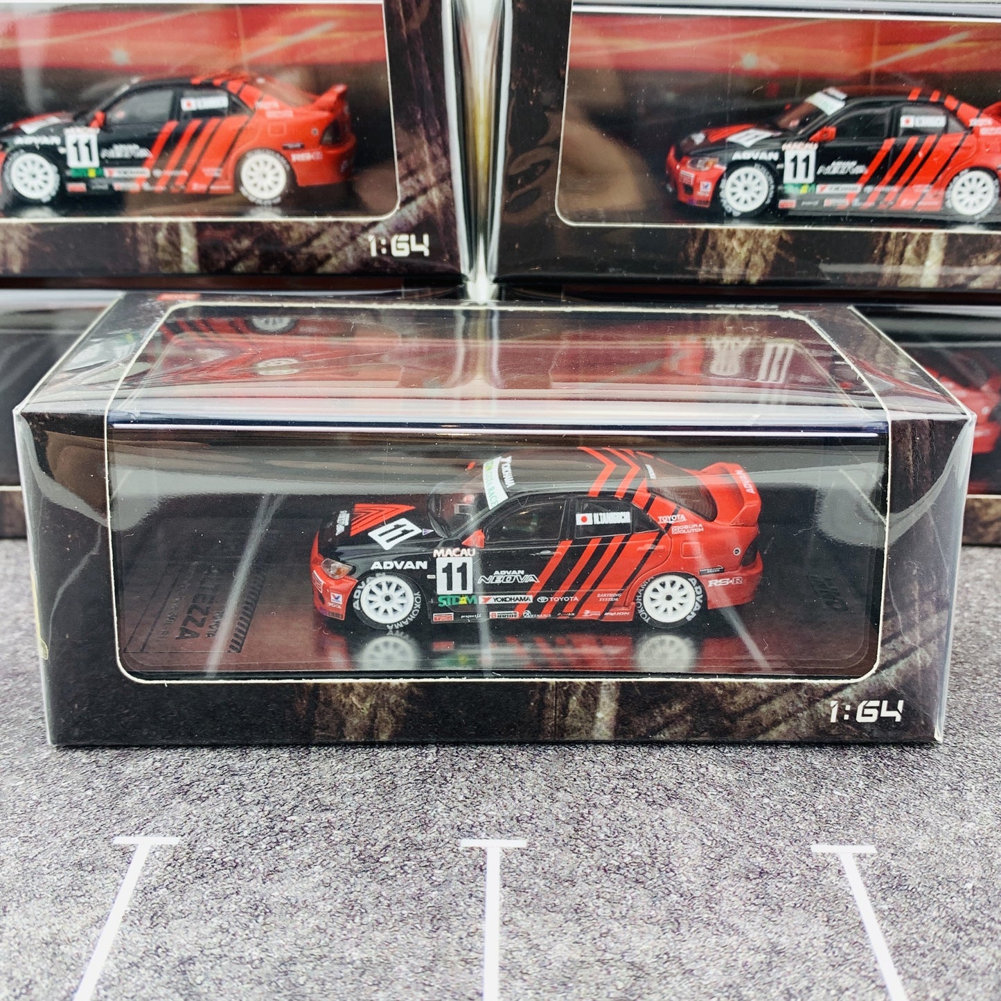 INNO x POPRACE Toyota Altezza Macau Guia Race 2001 #11 PR64-ALT-01M11