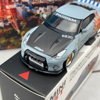 MINI GT 1/64 Pandem Nissan GTR (R35) ROCAF Malataw Fighter LHD Taiwan Exclusive MGT00099-L