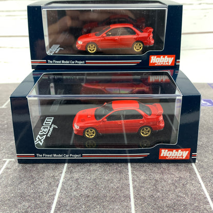 Hobby Japan 1/64 Subaru Impreza WRX GC8 STi Verion II Active Red HJ641013SR