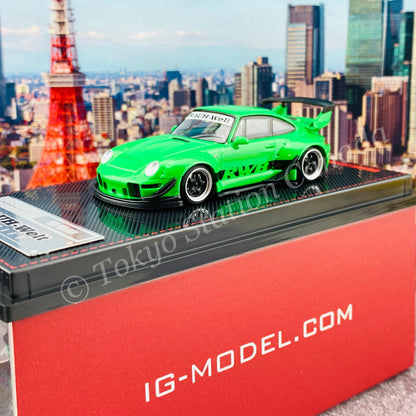 Ignition Model 1/64 RWB 993 Green IG2149 