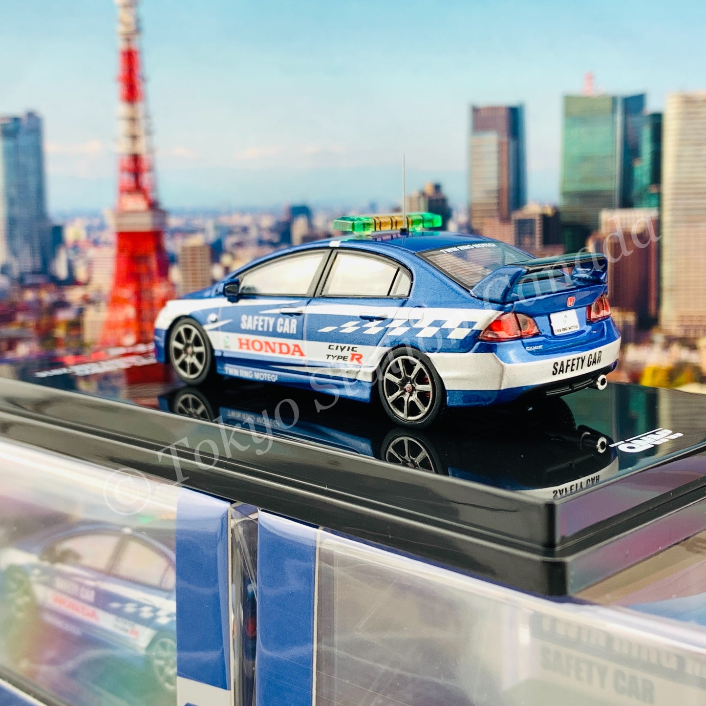 INNO64 1/64 HONDA CIVIC Type-R FD2 Twin Ring Motegi Safety Car 2014 IN64-FD2-TRMSC