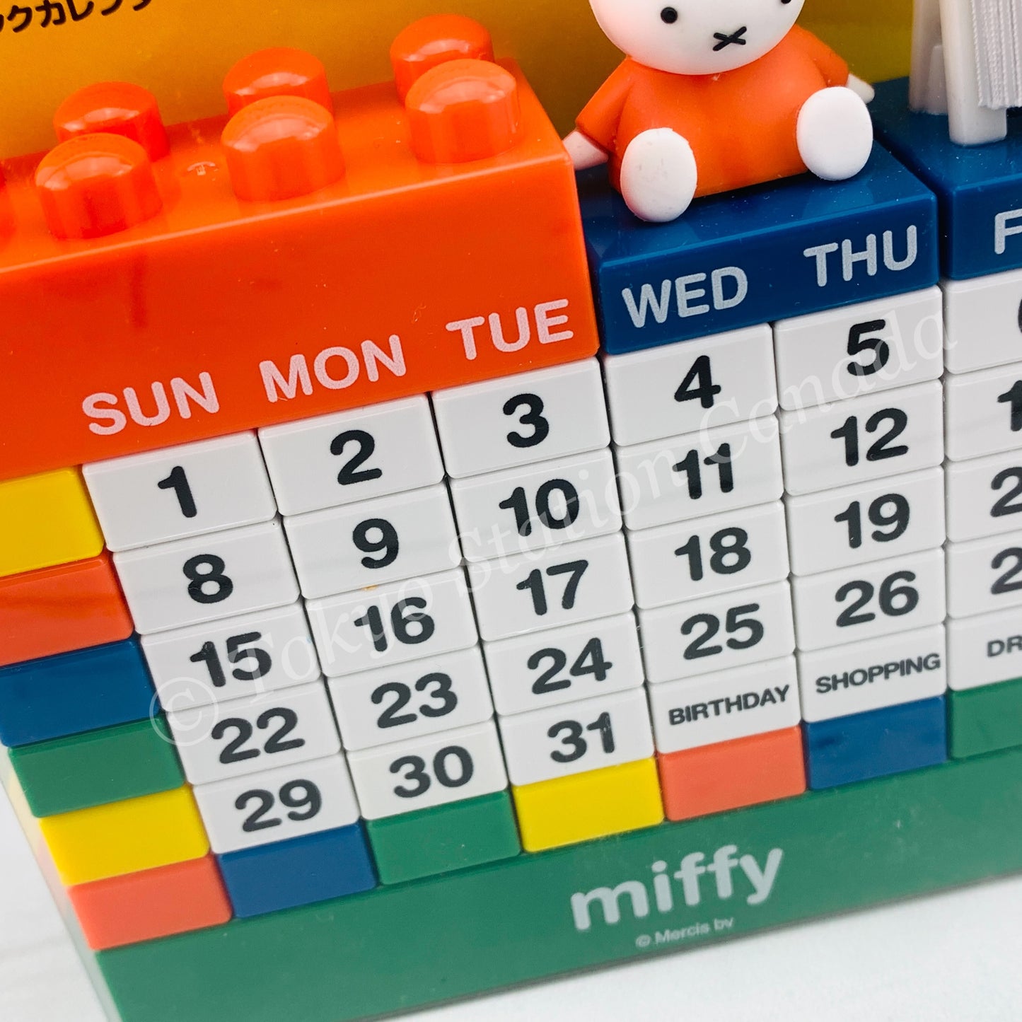 miffy BLOCK CALENDAR by A-WORKS 4582480438611