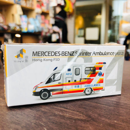 Tiny City 34 MERCEDES-BENZ Sprinter Ambulance (A512) 平治救護車