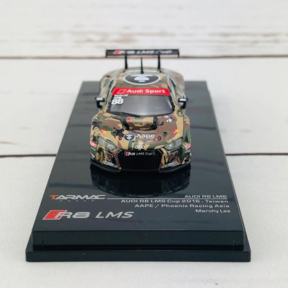 Tarmac Works 1/64 Audi R8 LMS - Audi R8 LMS Cup 2016-Taiwan AAPE / Phoenix Racing Asia - Marchy Lee