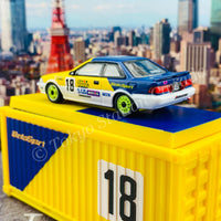 TARMAC WORKS HOBBY64 1/64 Toyota Corolla Levin AE92 JTCC 1993 浅野武夫/萩原誠 With Container *Limited to 1248pcs* T64-036-93JTC18