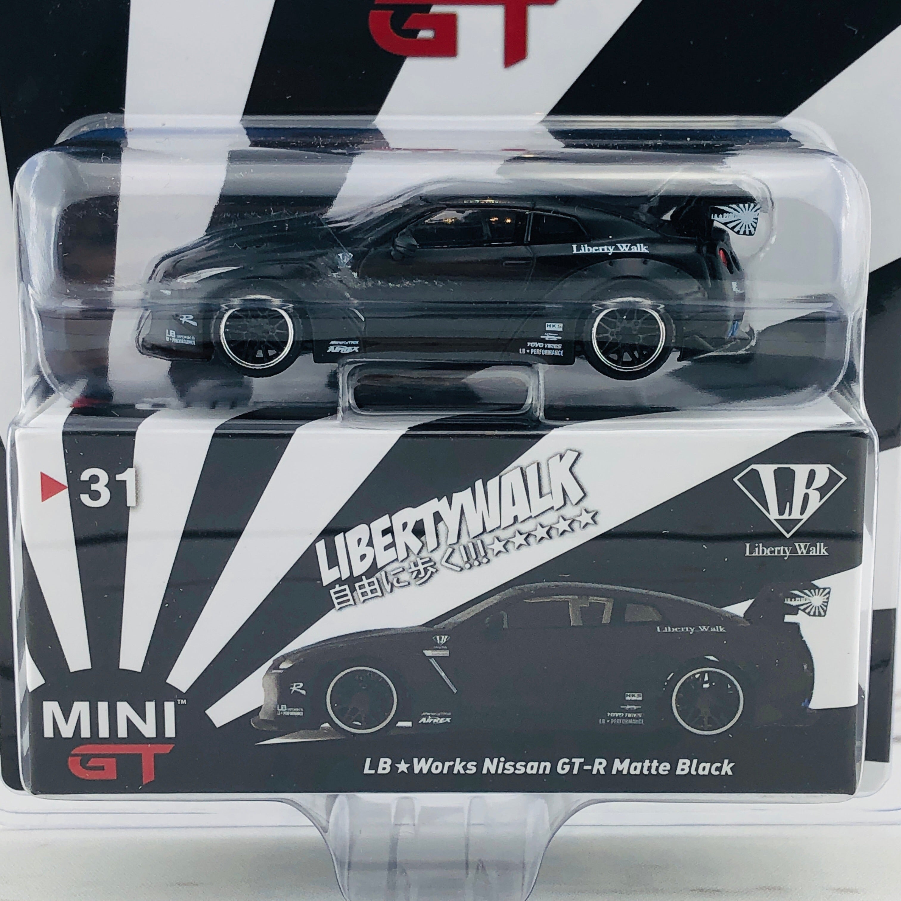 ミニカー MiNiGT LBWORKS Nissan GT-R matte black MINIGT.com – Welcome to the World of 1:64!