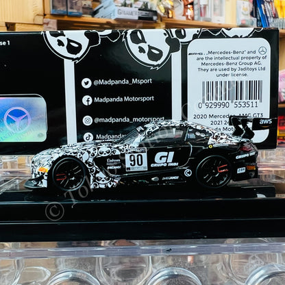 PARA64 1/64 Mercedes-AMG GT3 Evo 2021 24H Spa Madpanda Motorsport #90 LHD PA-55351