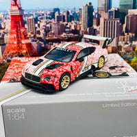 MINI GT 1/64 Bentley Continental GT3 Christmas Edition 2020 (RHD) MGT00188-R