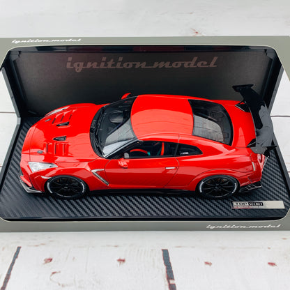 Ignition Model 1/18 TOP SECRET Nissan GTR R35 Red IG1536