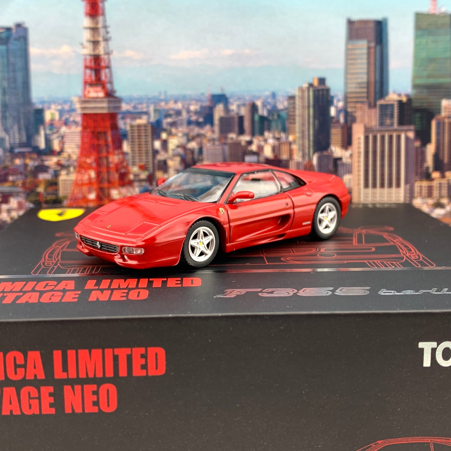 Tomytec Tomica Limited Vintage Neo 1/64 Ferrari F355 Berlinetta (RED)