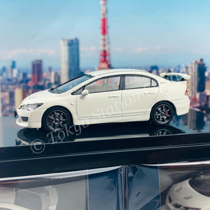 HOBBY JAPAN 1/64 Mugen Civic TYPE R (FD2) Championship White HJ641003MW