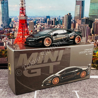 MINI GT 1/64 LB WORKS Lamborghini Huracán Ver. 1 Black LHD MGT00234-L