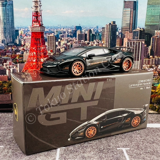 MINI GT 1/64 LB WORKS Lamborghini Huracán Ver. 1 Black LHD MGT00234-L