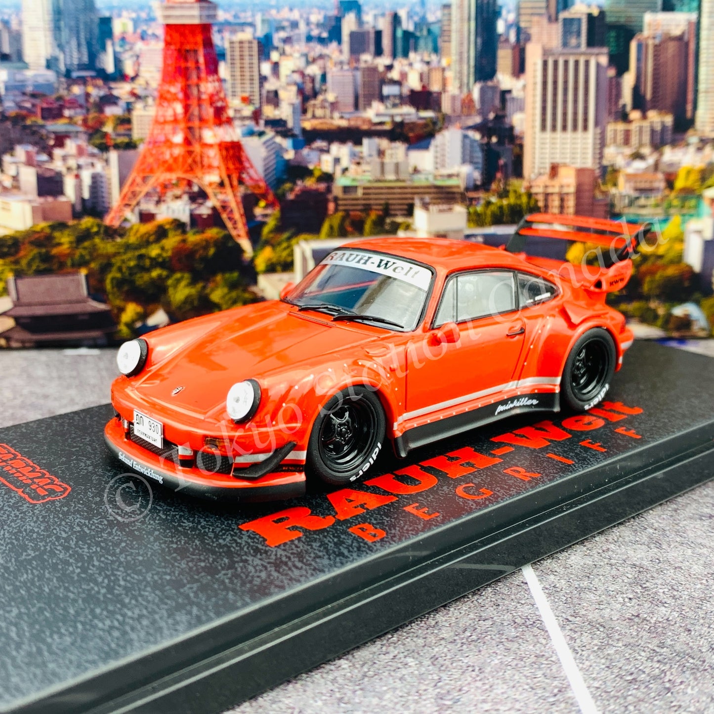 TARMAC WORKS HOBBY43 Collection 1/43 RWB 930 PAINKILLER Version 2 T43-013-RE2