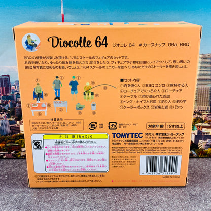 Tomytec Tomica Limited Vintage Neo1/64 Diocolle 64 Car Snap 06a BBQ