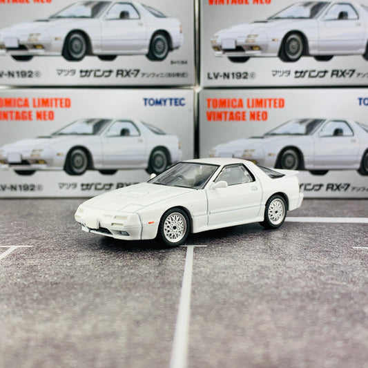 Tomica Limited Vintage Neo 1/64 Mazda Savanna RX7 Infini (Year 1989) LV-N192c