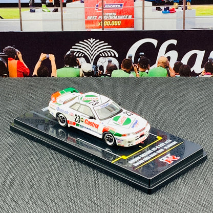INNO64 1/64 Macau Grand Prix Collection Nissan Skyline GTR R32 #23 Macua Guia Race 1990 - M.Hasemi IN64-MGP19-R3202