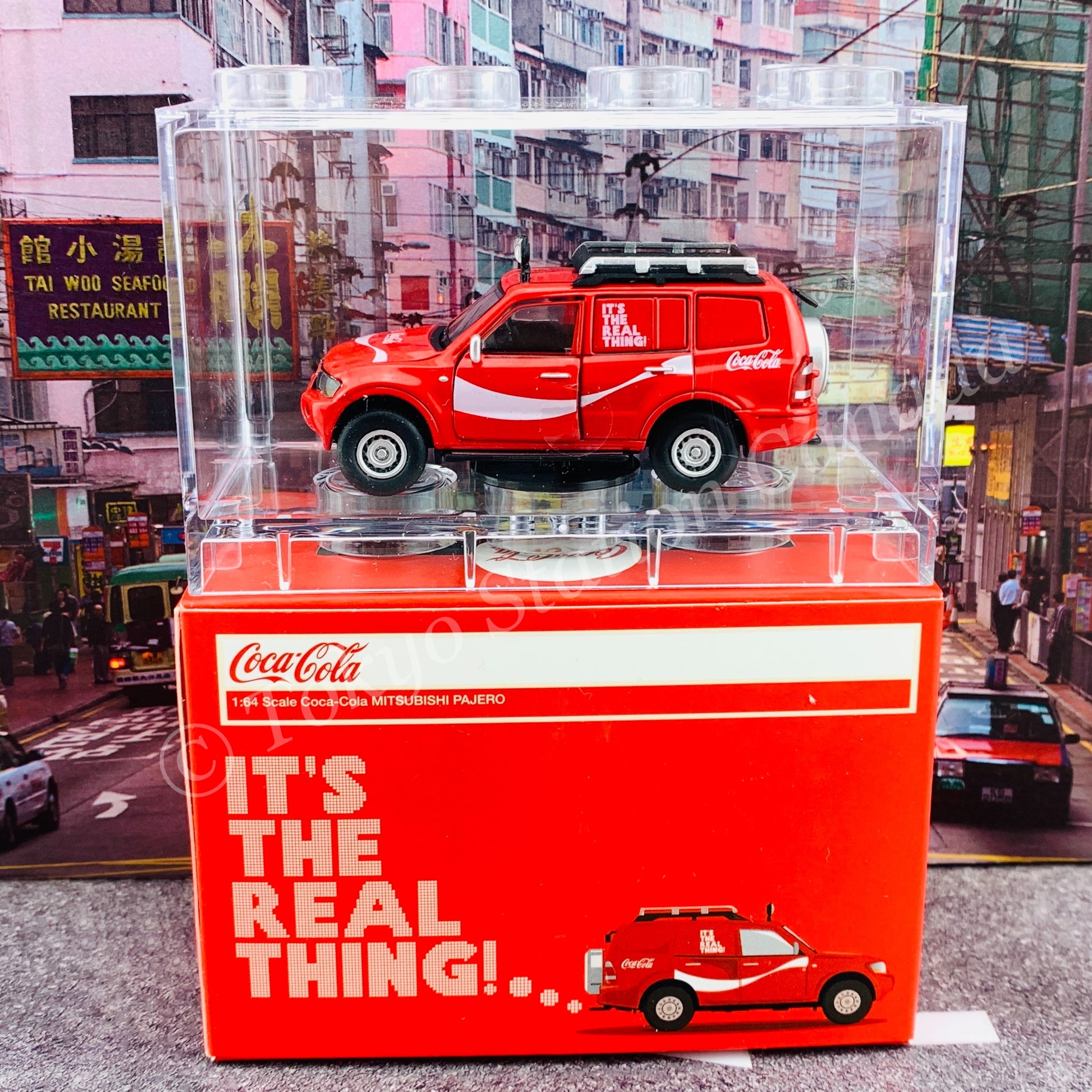 Tiny 微影 1/64 Coca-Cola 可口可樂 Mitsubishi Pajero COKE010