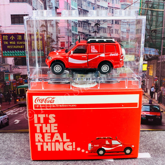 Tiny 微影 1/64 Coca-Cola 可口可樂 Mitsubishi Pajero COKE010