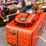 Tarmac Works 1/64 Global Collection Mercedes-Benz C63 AMG Coupé Black Series Red T64G-009-RE