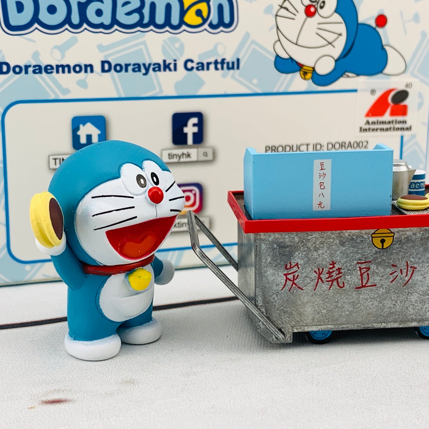 TINY x DORAEMON Dorayaki Cart 叮噹豆沙包檔 DORA002