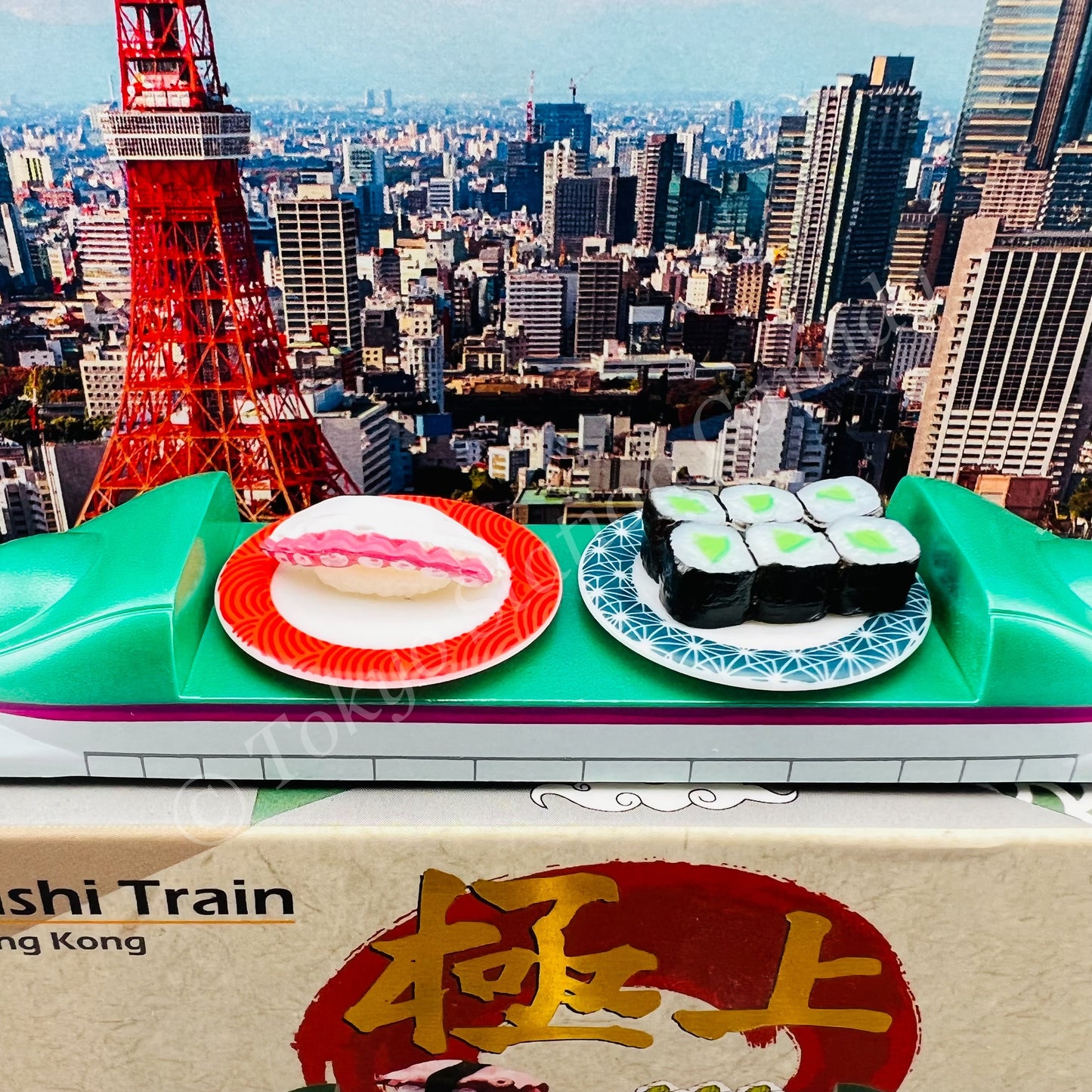TINY 微影 03 Gokujo Sushi Train - Green STR003