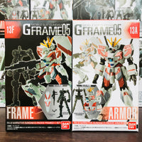 GFRAME 05 Mobile Suit Gundam 13A and 13F RX-9 Narrative Gundam (C-PACKS) Armor and Frame (01) Set