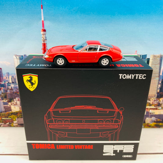 Tomytec Tomica Limited Vintage Neo 1/64 Ferrari 365 GTB4 (RED)