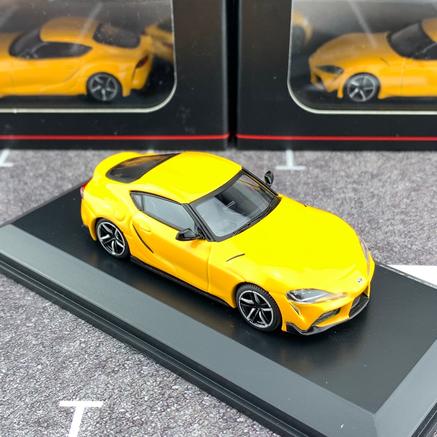 KYOSHO 1/64 Toyota GR Supra Yellow KS07110Y