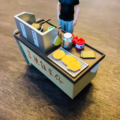 TINY 微影 1/35 Egg Puff Cartful 炭燒雞蛋仔車仔檔 02 (ATC35006)