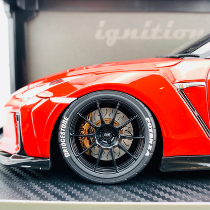 Ignition Model 1/18 TOP SECRET Nissan GTR R35 Red IG1536