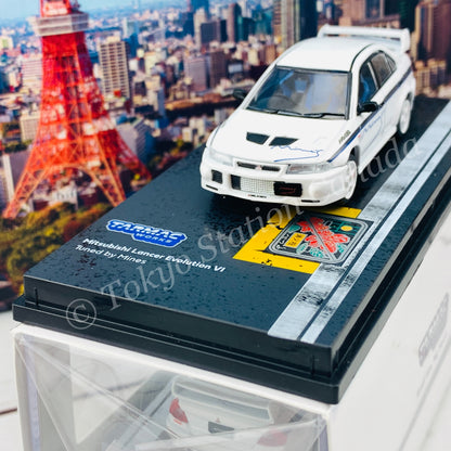 Tarmac Works ROAD64 1/64 Mitsubishi Lancer Evolution VI Tuned by Mine's T64R-021-MNE