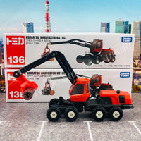 TOMICA 136 KOMATSU Harvester 931XC