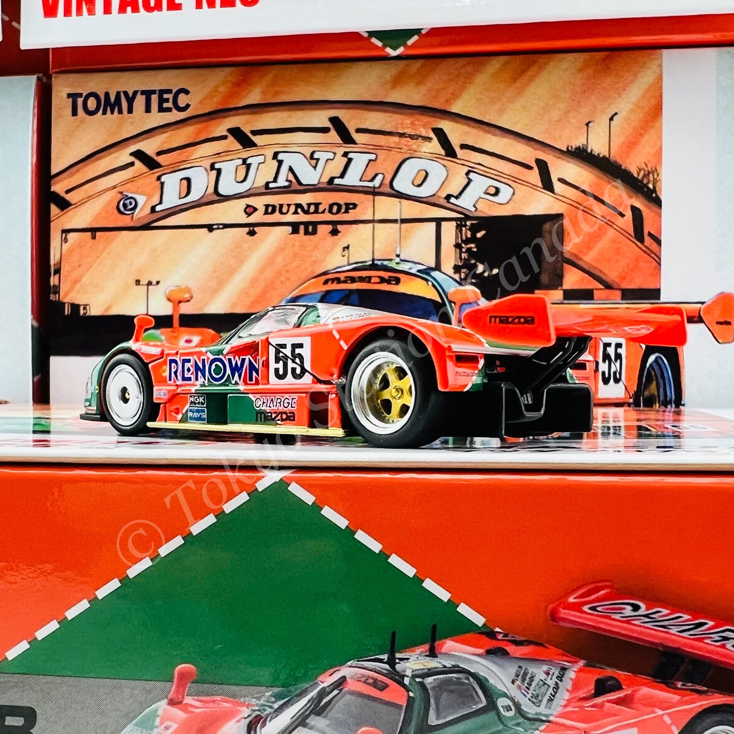 TOMYTEC Tomica Limited Vintage NEO 1/64LV-NEO Mazda 787B No. 55 "preservation specification"
