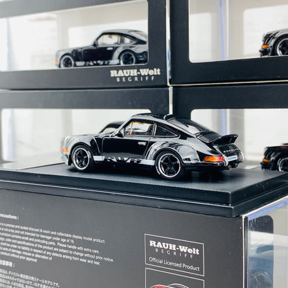 MODEL COLLECT 1/64 Porsche RWB 930 Ducktail Wing Black MC640002F