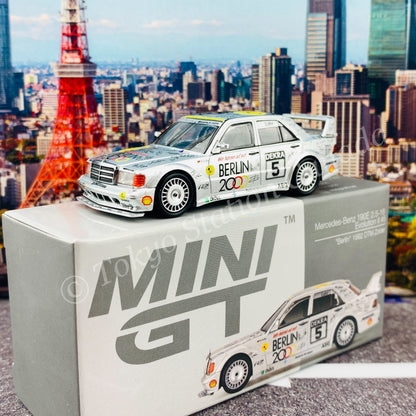 MINI GT 1/64 Mercedes-Benz 190E 2.5-16 Evolution II #5  "Berlin"  LHD MGT00196-L