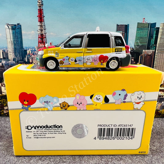 TINY 微影 Hong Kong Hybrid Taxi BT21 "LINE FRIENDS" ATC65147