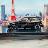 HOBBY JAPAN 1/64 Honda CIVIC Si (AT) 1984 Customized Version Black HJ641029CBK