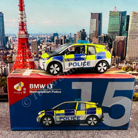 TINY 微影 1/64 UK15 BMW i3 UK London Police Patrol Car ATCUK64004