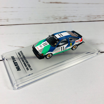 INNO64 TOYOTA COROLLA AE86 LEVIN #11 "TRAMPIO" JTCC 1985 