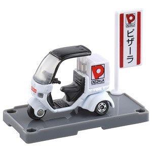 TOMICA 99 PIZZA-LA Delivery Bike