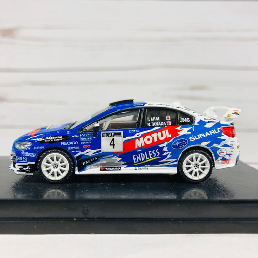 Tarmac Works 1/64 Subaru WRX STI All Japan Rally Championship 2016 #4