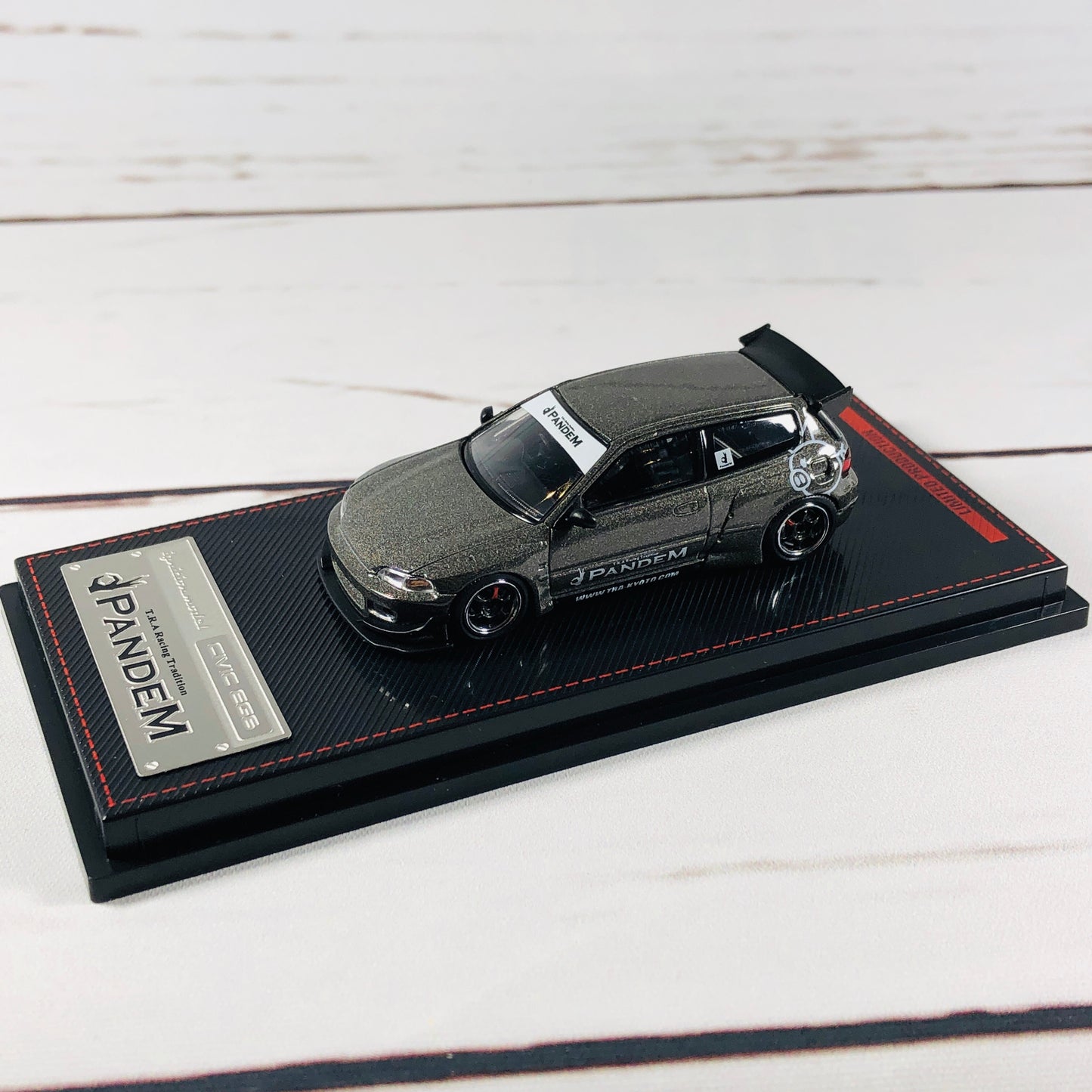 Ignition model 1/64 PANDEM CIVIC (EG6) Gun Metallic