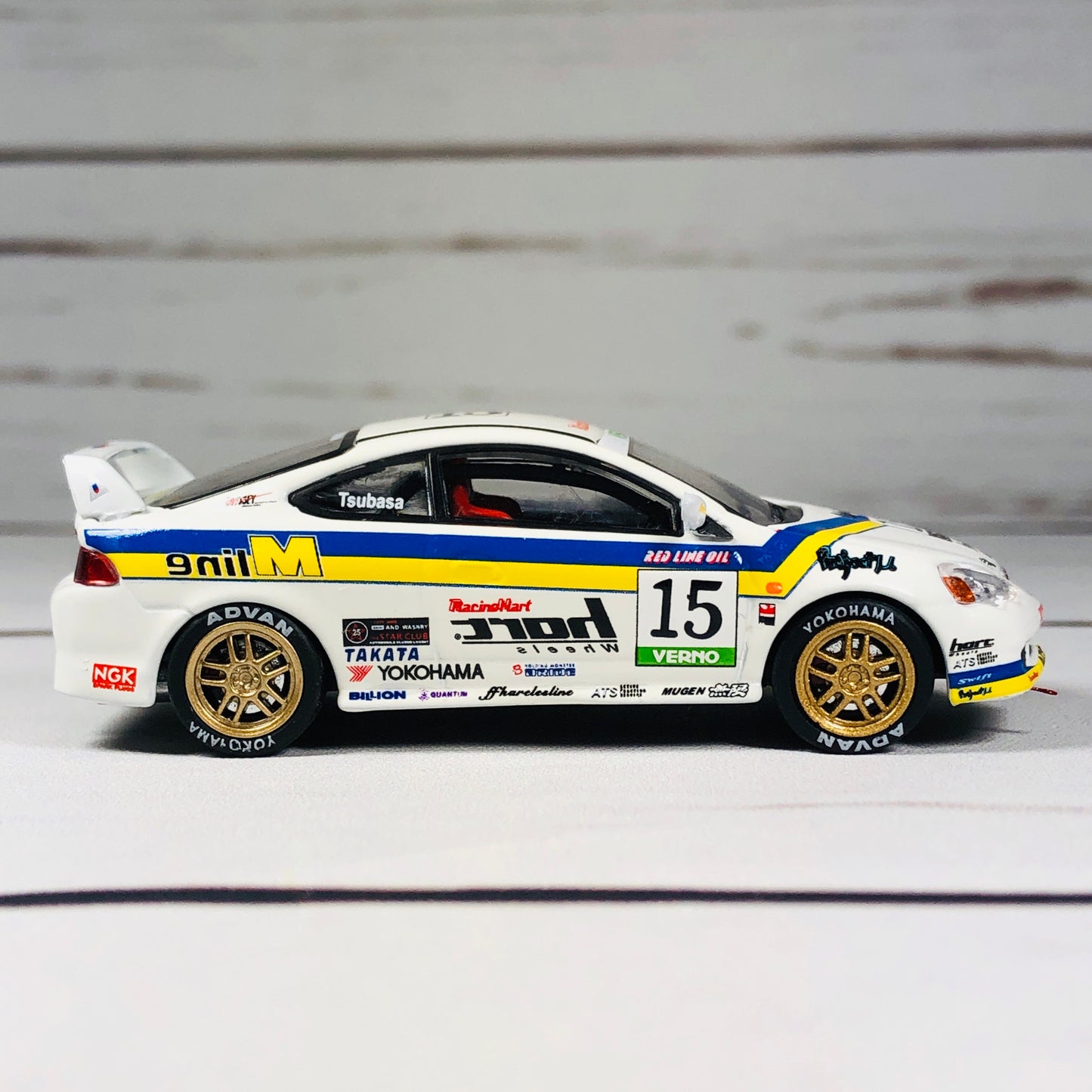 INNO64 HONDA INTEGRA Type-R DC5 #15 “M LINE” VERNO Japan One Make Race 2002